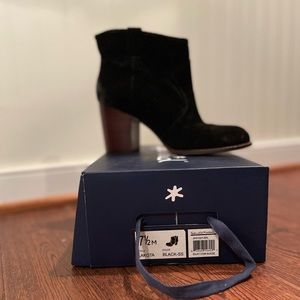 Splendid- Lakota Booties Black Suede